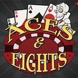Official Poker logo: Aces and Eights - 3 Hands by RTG (Reel Time Gaming) at SpinStar Casino