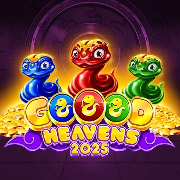Goood Heavens by Rarestone Gaming, showcased at spinstarcasino.eu – game logo